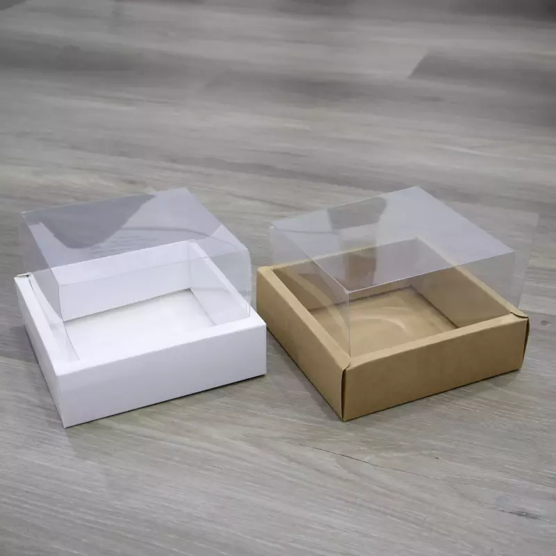 Caja con Tapa de Acetato (S) #0581