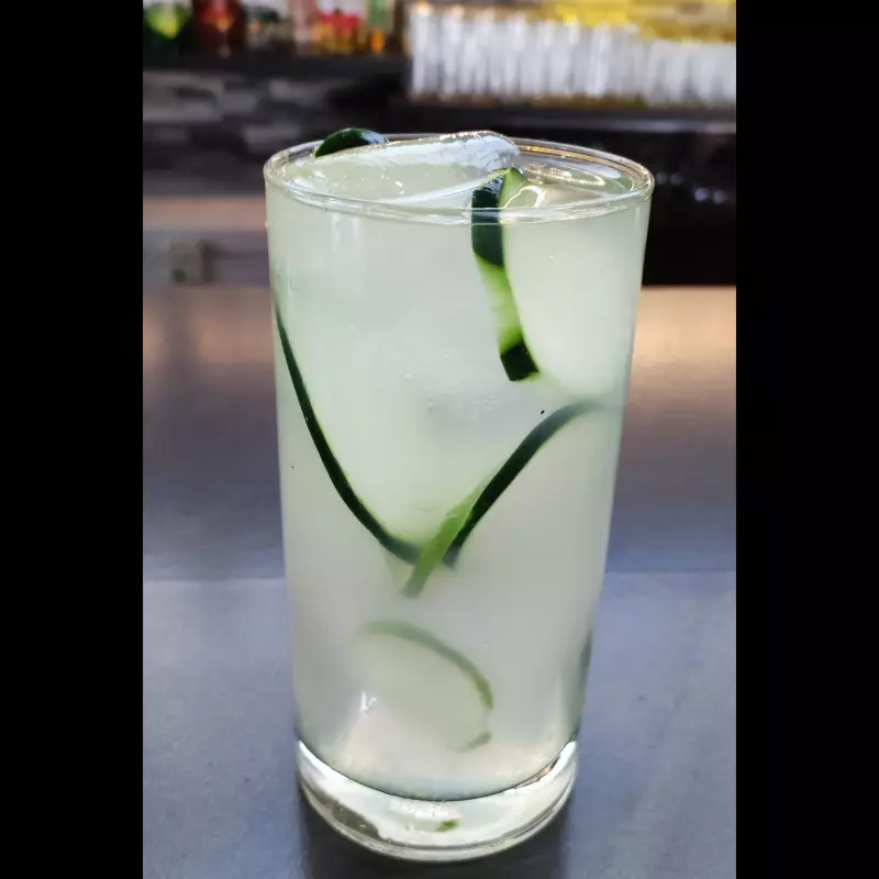 Agua limón - pepino