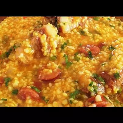 CALDO CANJIQUINHA C COSTELINHA(バラ肉)