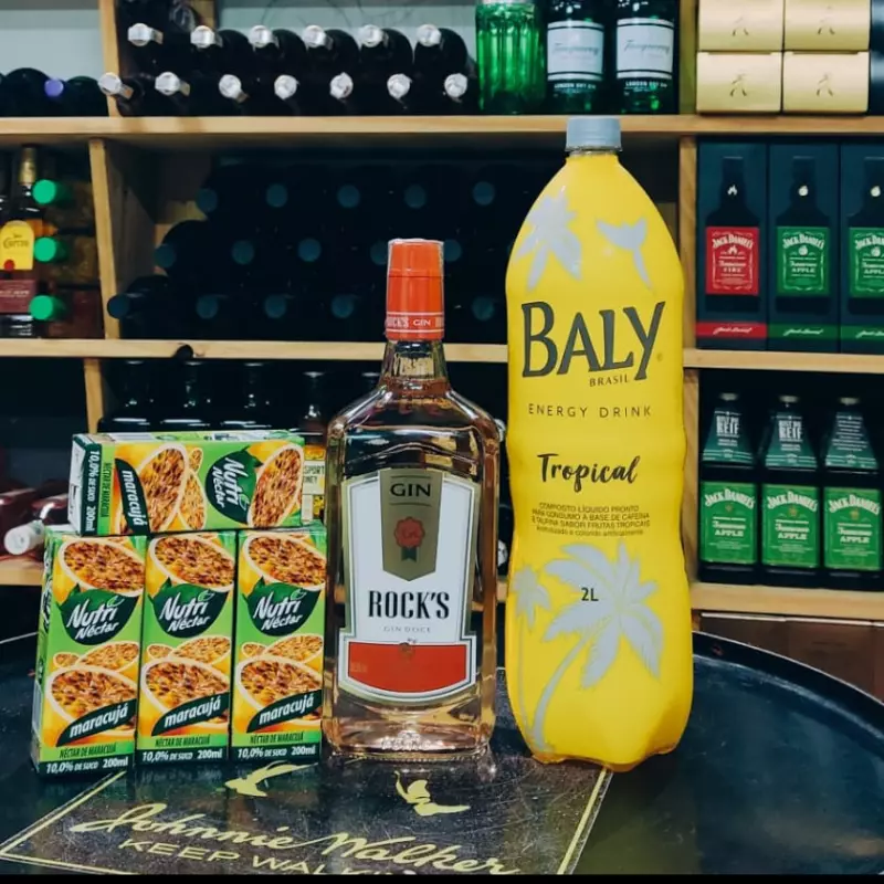 COMBO GIN ROCKS SUNSET