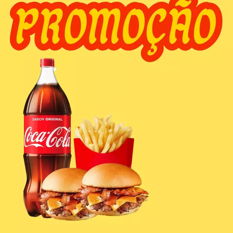 COMBO 2 TOM BURGUER BACON