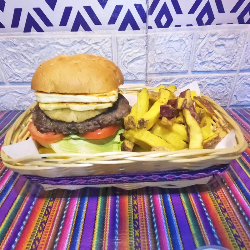 Burger La Hawaiana