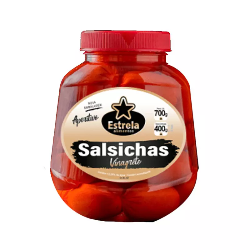 SALSICHAS VINAGRETE ESTRELA