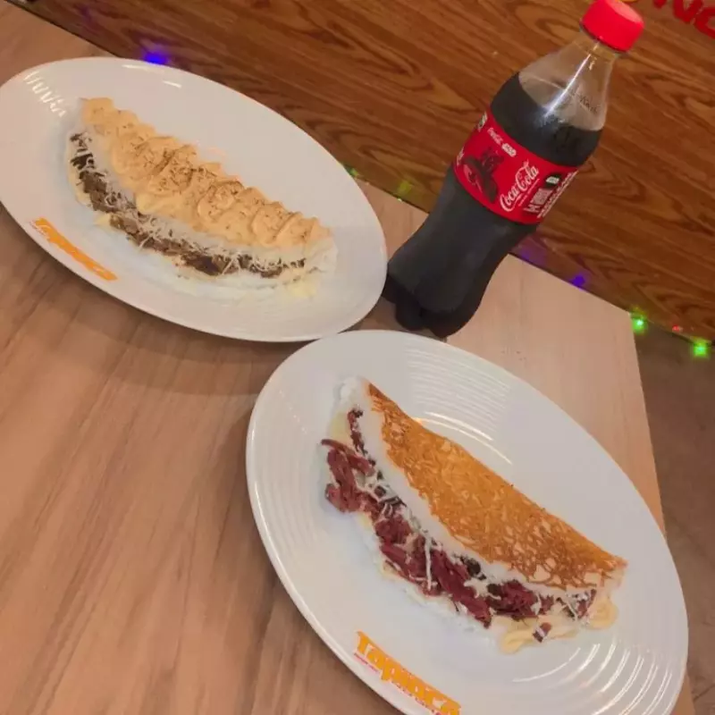 2Tapiocas Costela Ou Charque + Coca(copy)