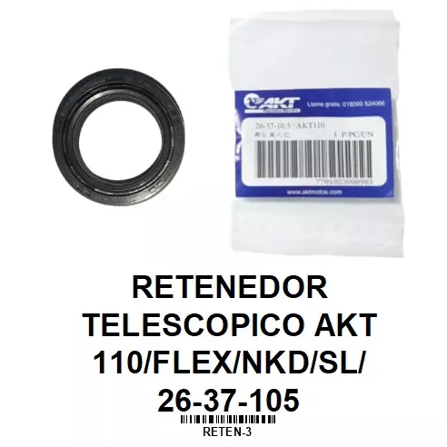 RETENEDOR TELESCOPICO AKT110