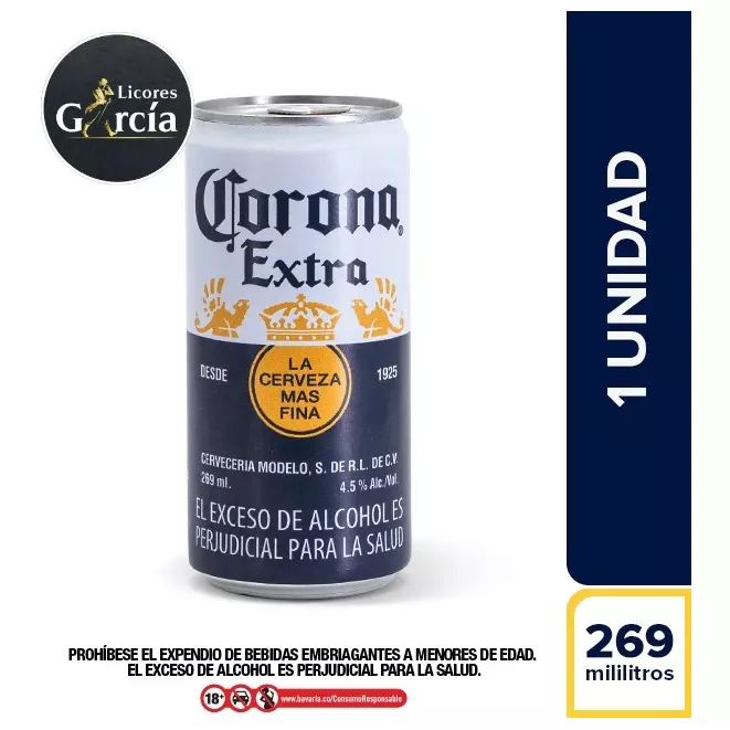 Cerveza Coronita en Lata 269ml