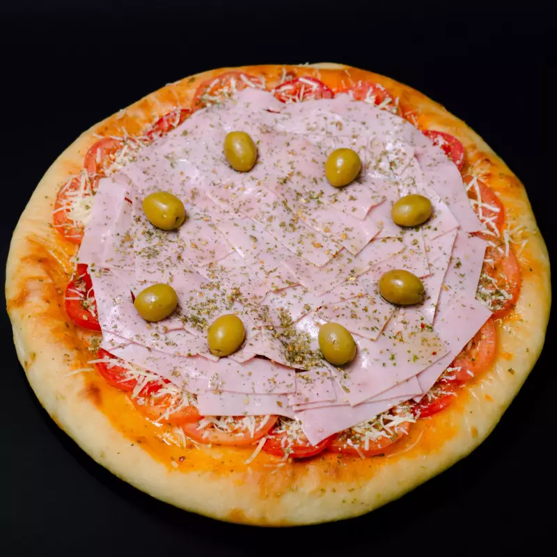 NAPOLITANA CON JAMÓN🍕