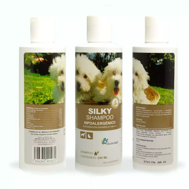 Shampoo Hipoalergénico Silky