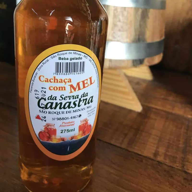 Cachaça saborizada - Mel - 275ml