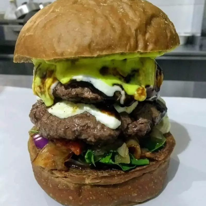 Monte seu hambúrguer