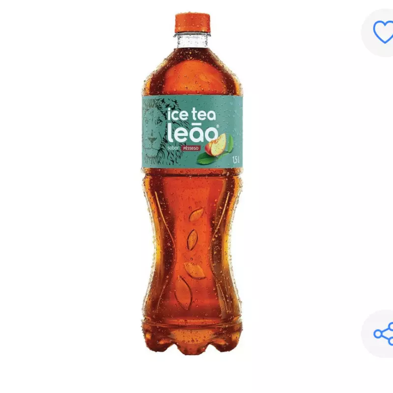 Chá Ice Tea Leão Pêssego 1,5l