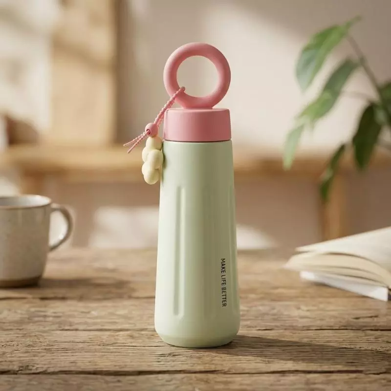 TERMO PETALO + LLAVERO