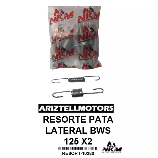 RESORTE PATA LATERAL BWS 125 X2