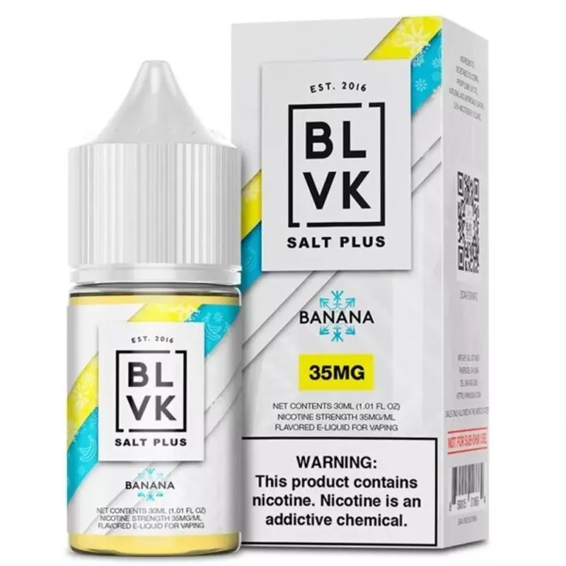 BLVK Plus Banana Ice 50mg 30ml