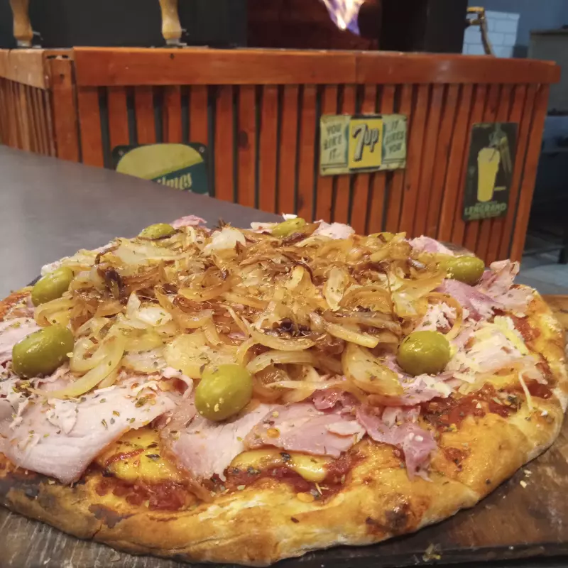 Panceta y cebolla al Horno de Barro