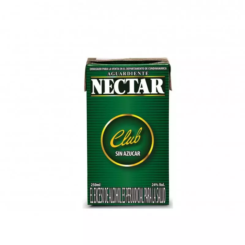 Aguardiente nectar Verde cuarto x 250ml