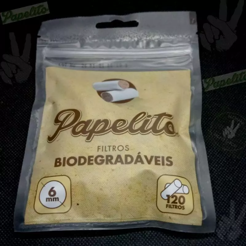 Filtro Papelito Biodegradável Slim