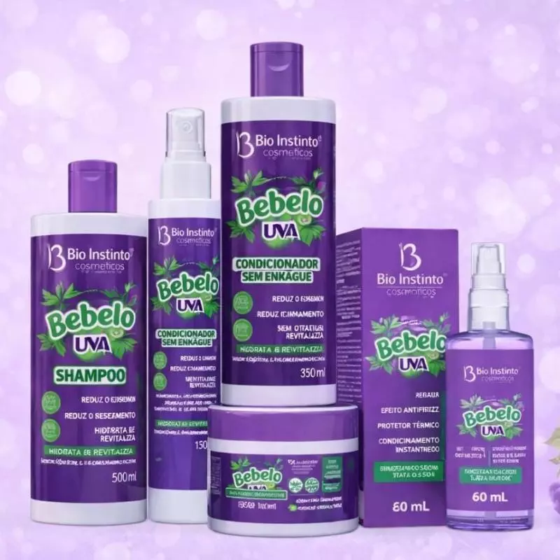 Mega Kit Bebelo Fragrância Intensa