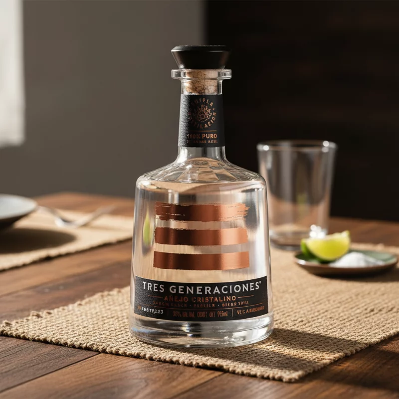TRES GENERACIONES AÑEJO CRISTALINO