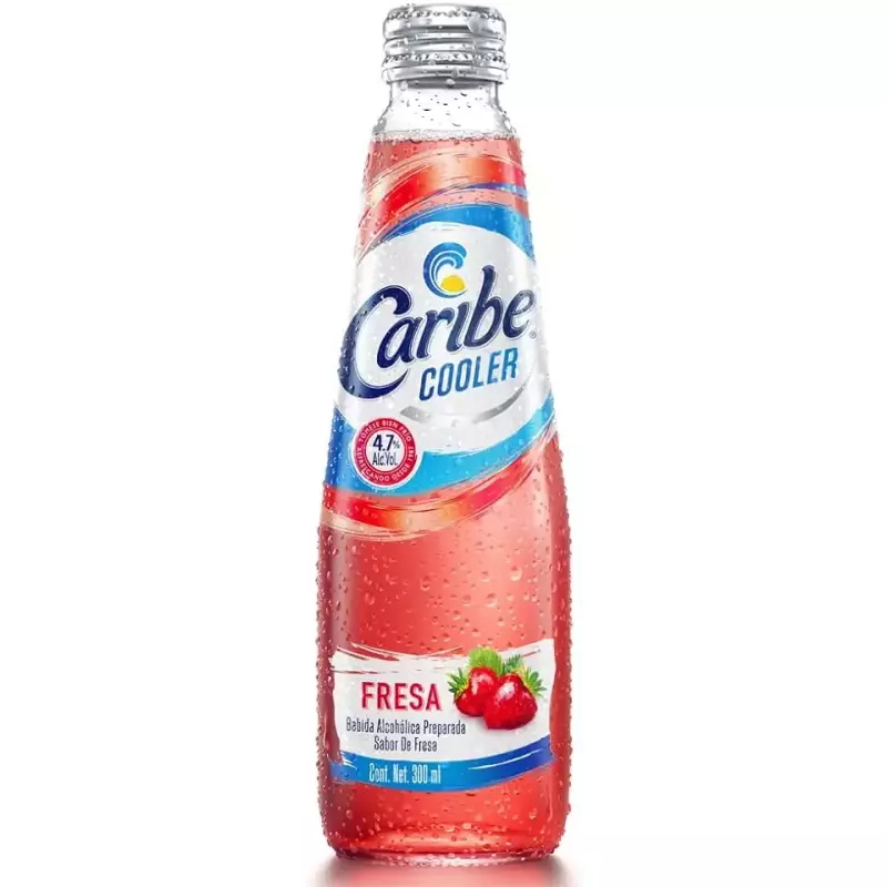 Caribe Cooler Fresa 300 ml