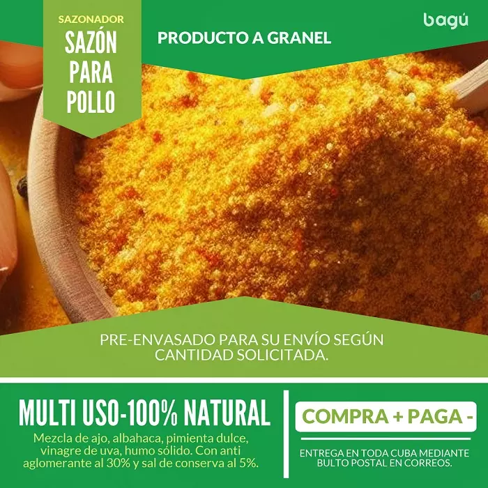 Sazón para pollo ⏬