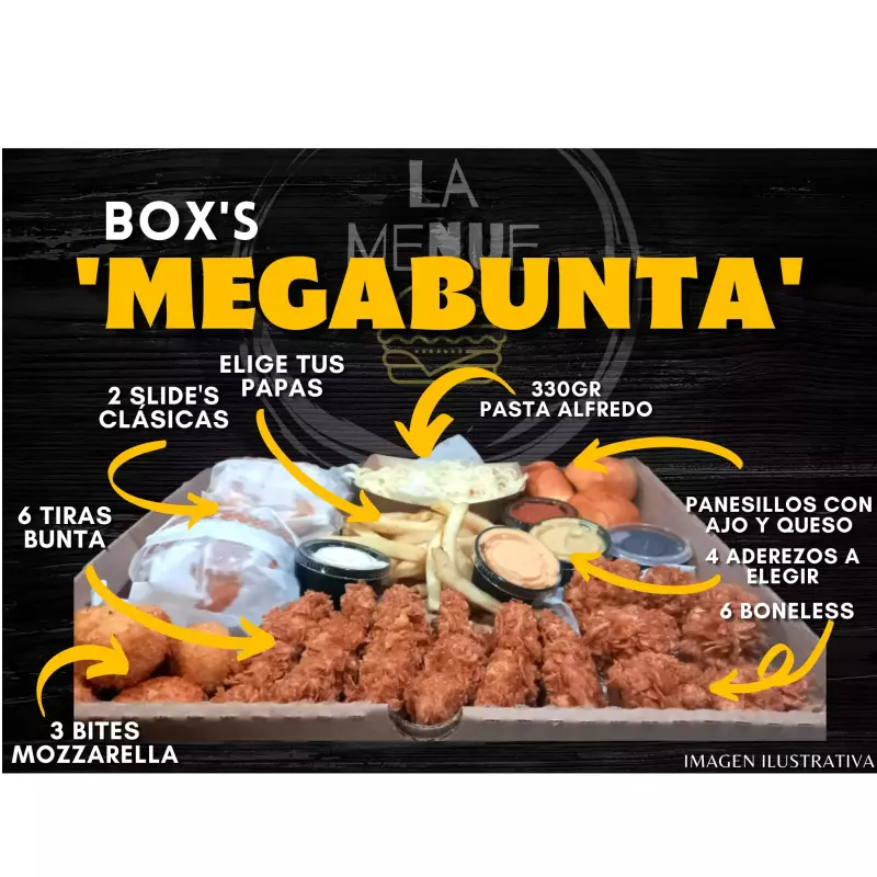 BOX'S MEGA  BUNTA (4personas)