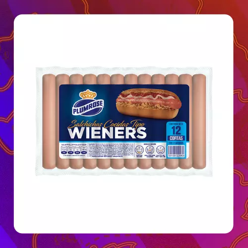 Unidad Plumrose Wieners Corta 240g