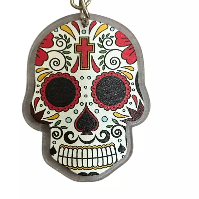 Chaveiro Catrinas e Caveiras