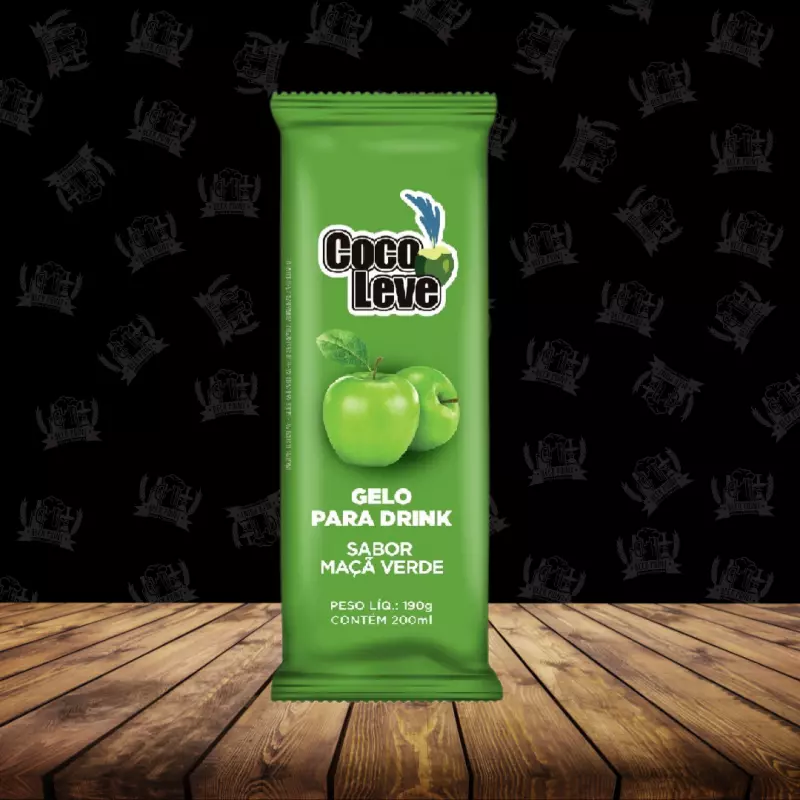 Gelo de Maçã Verde