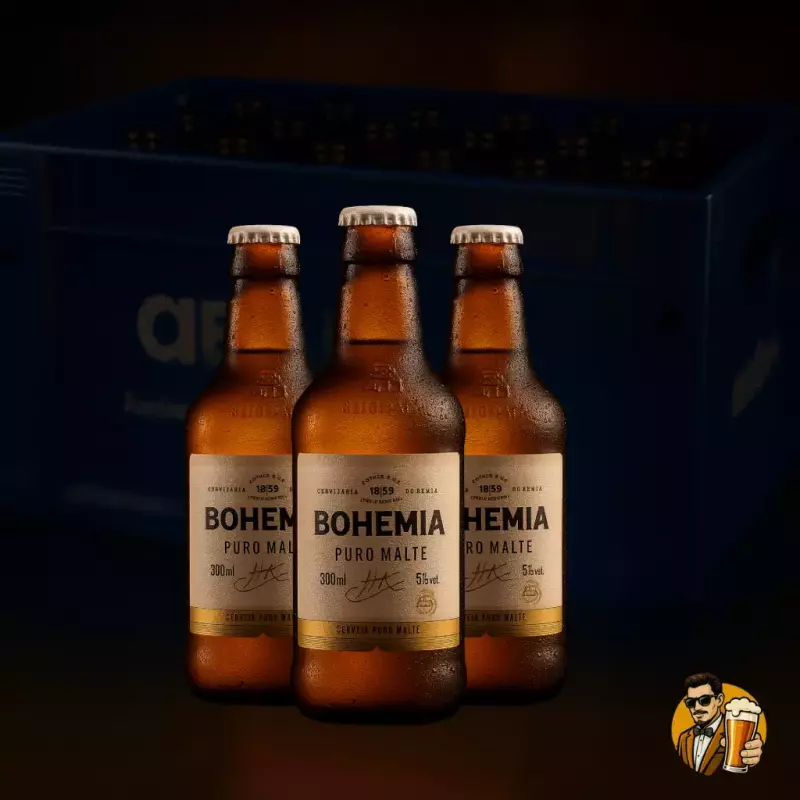 Bohemia litrinho (caixa c\ 24 und)