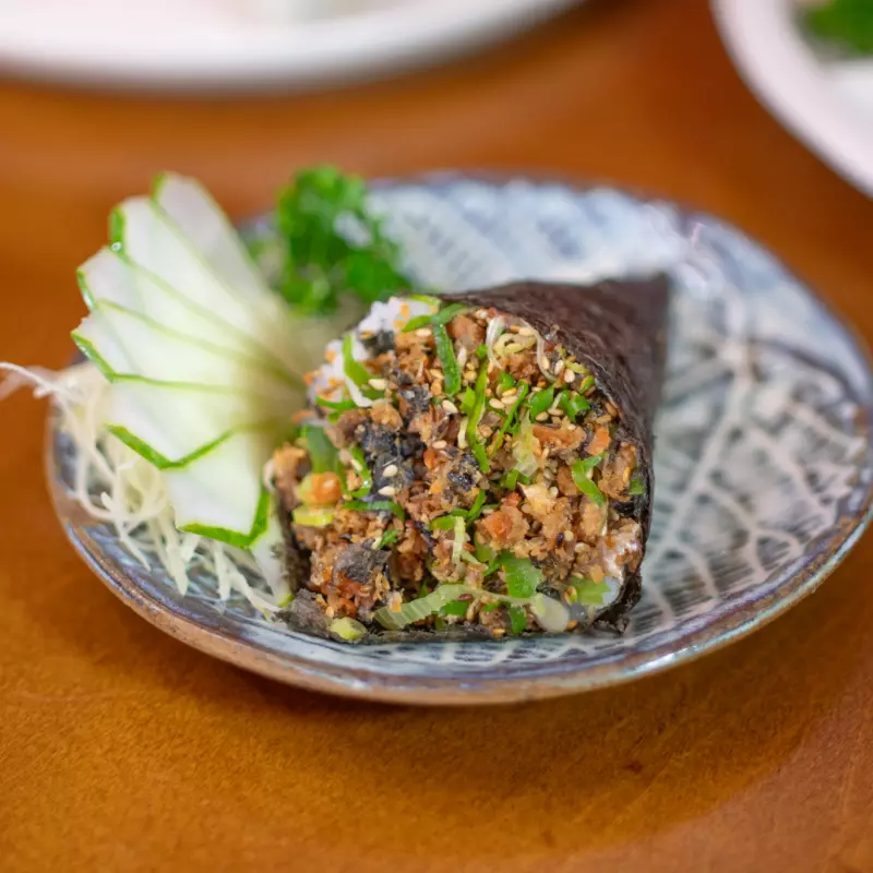 Temaki Titi - Salmão skin