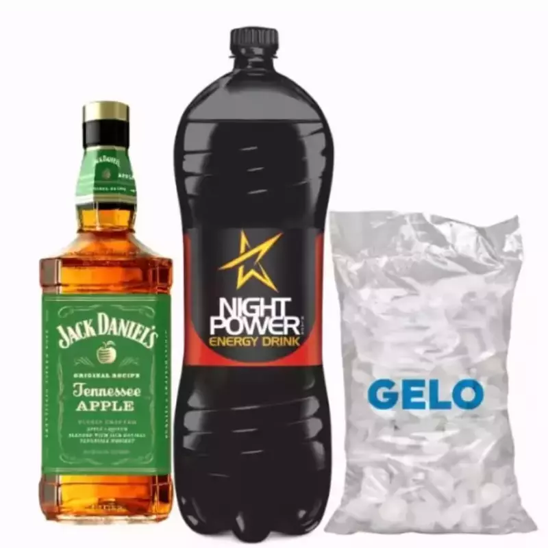 Combo JackDaniels Maçã Verde