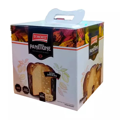 Panettones con chocolate Blanco 800g