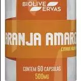 LARANJA AMARGA - 60 CÁPS - 500 MG