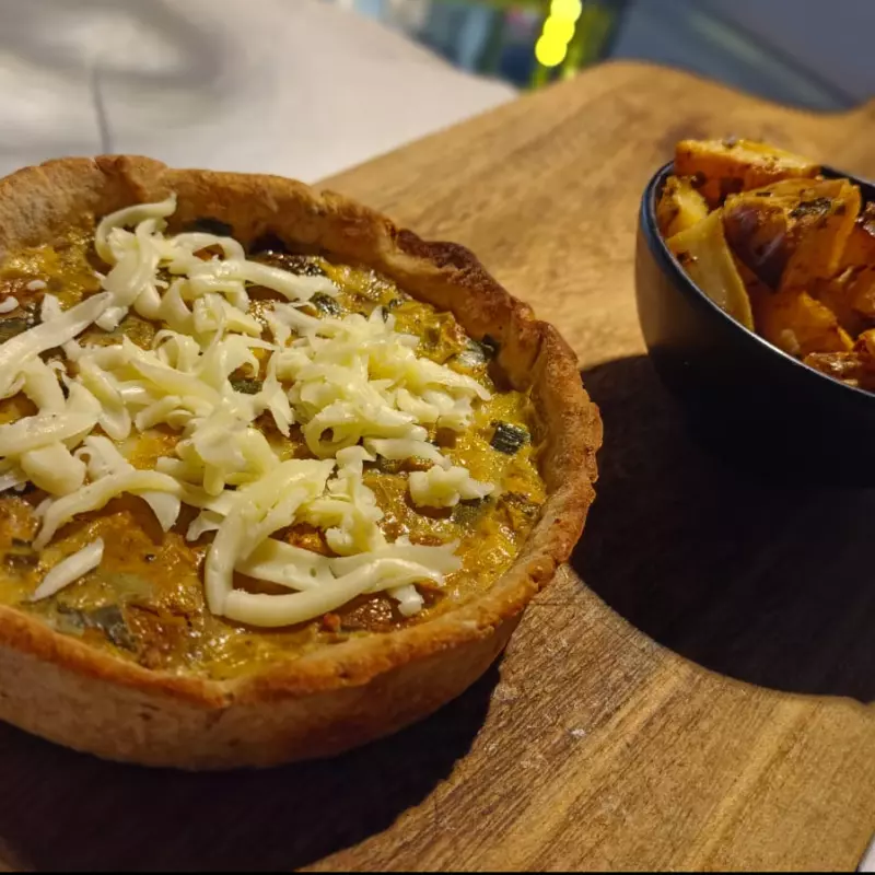 Tarta Verdura + Papas con DIP