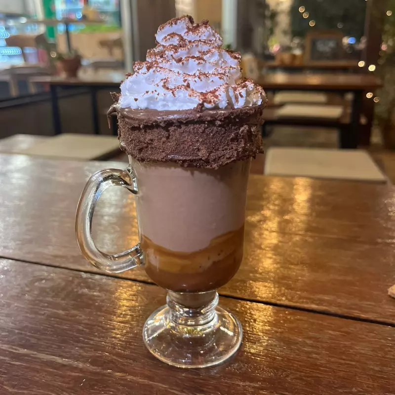 Café gelado Ovomaltine