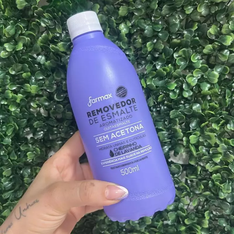 Removedor Sem Acetona Farmax 500ml