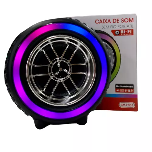 CAIXA DE SOM PNEU SHINYMAX SM-F502