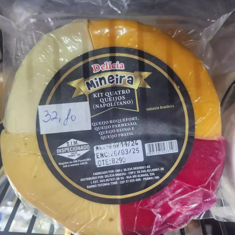 KIT QUATRO QUEIJOS