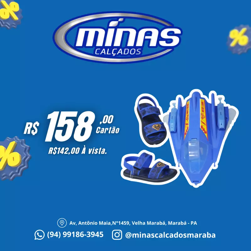 Sandália Azul RF:23265