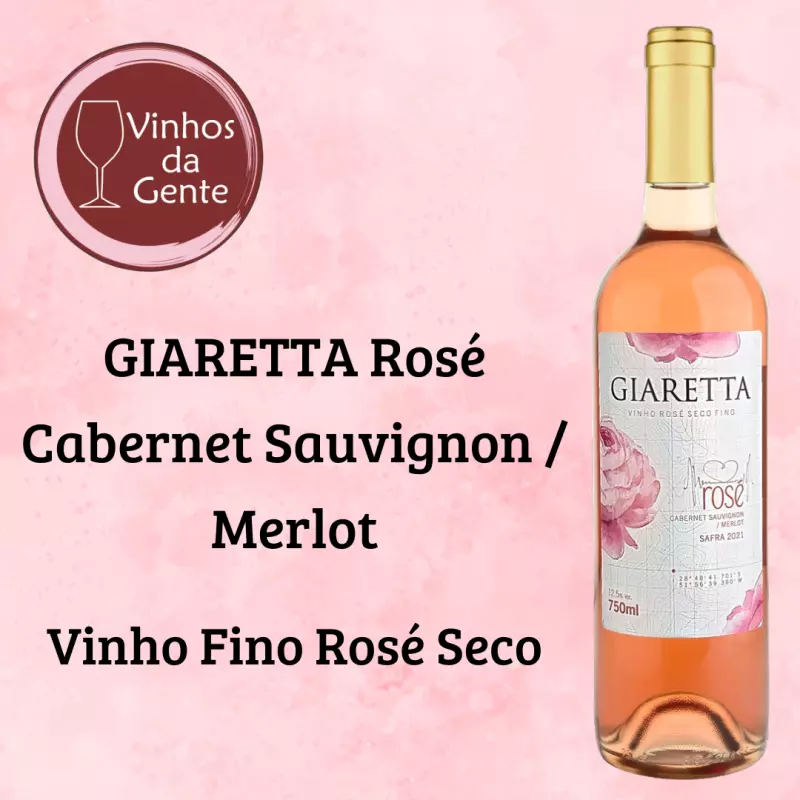 GIARETTA Rosé - Vinho Fino Rosé Seco
