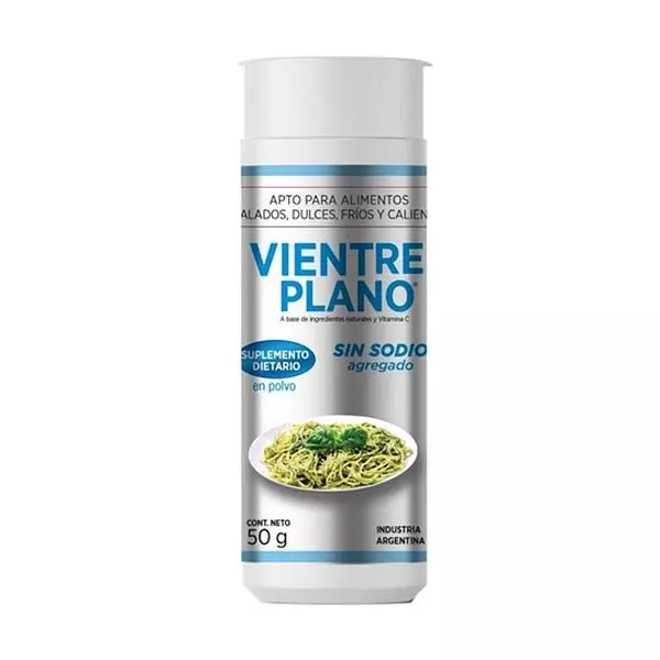 Vientre Plano Sin Sodio Frasco 50 g