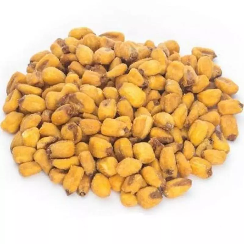 Milho espanhol, mostarda e mel