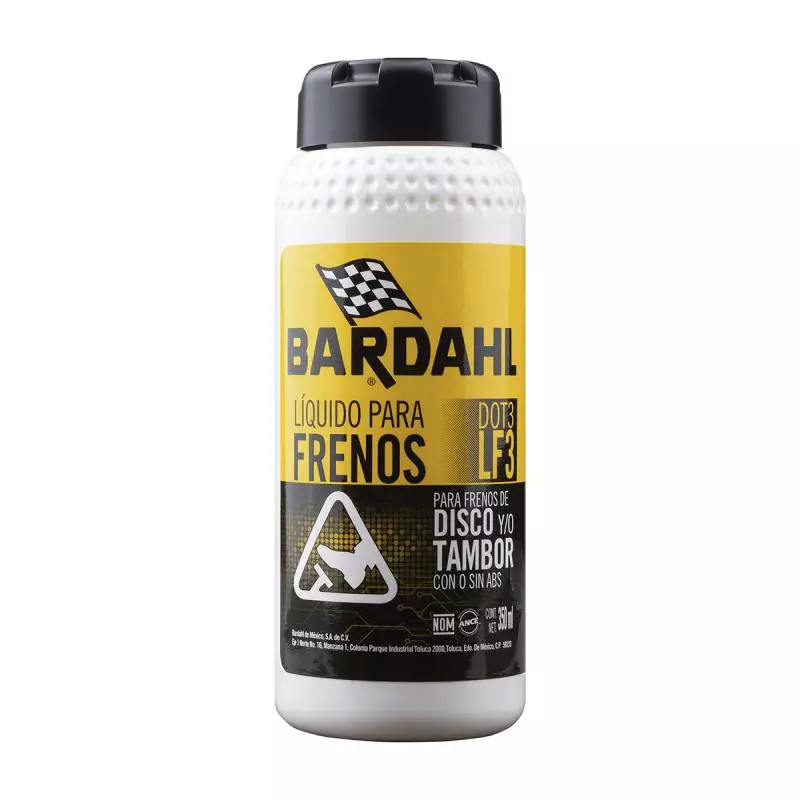 Bardahl LIQ. FRENOS DOT3 de 350ml.