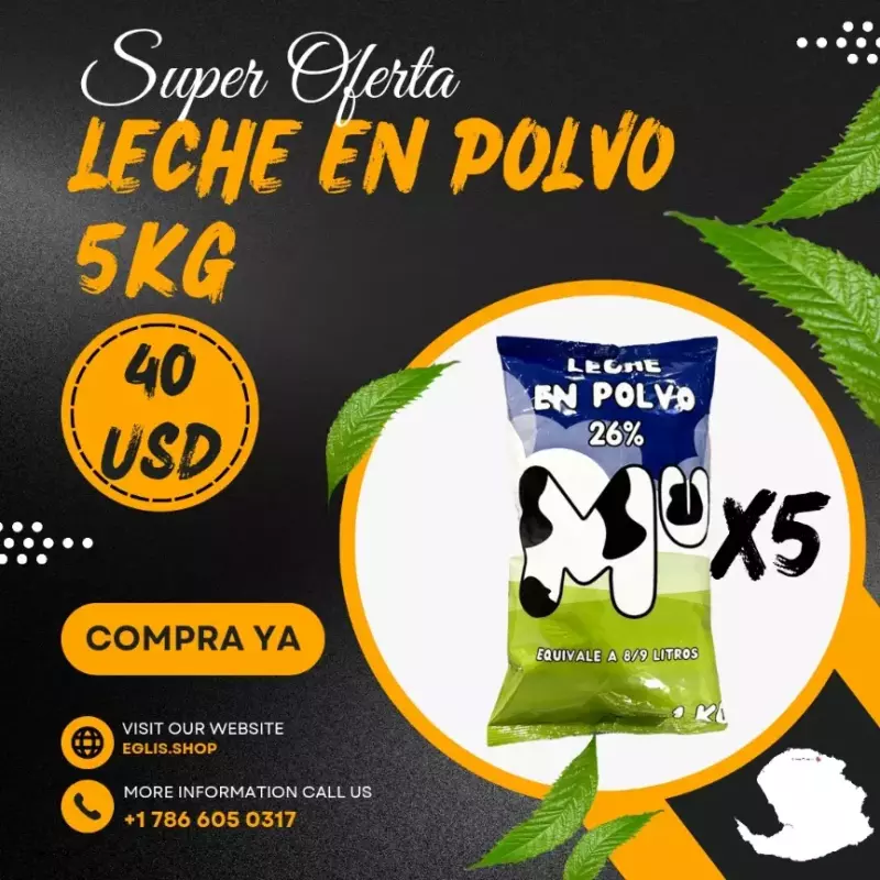 Leche en polvo 5kg