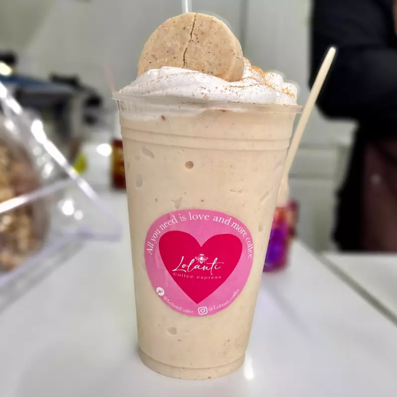 Frappe mazapán