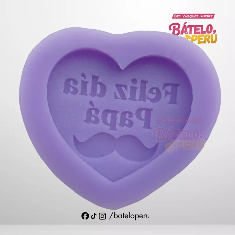 SILIC. FELIZ DIA PAPÁ CORAZON