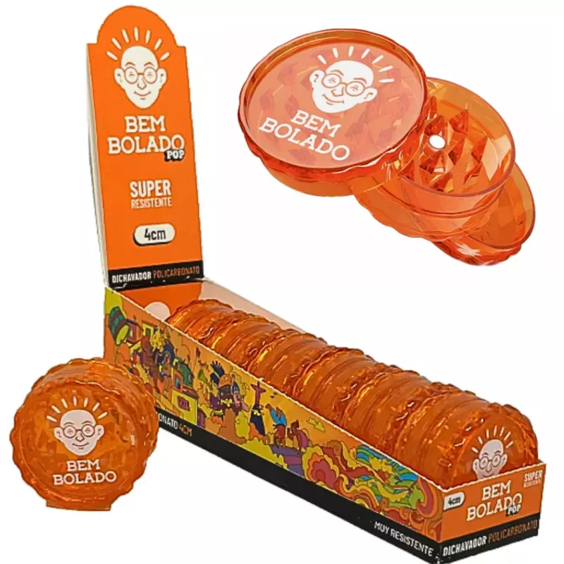 Dic. Bem Bolado 4cm Laranja