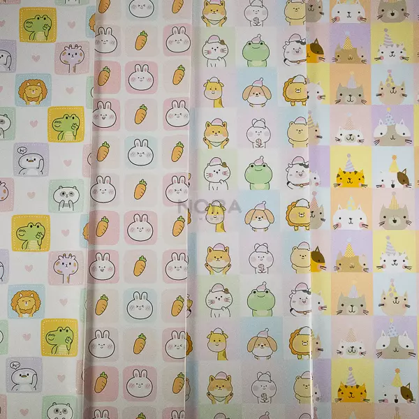 Papel de Regalo diseño Kawaii 🐼