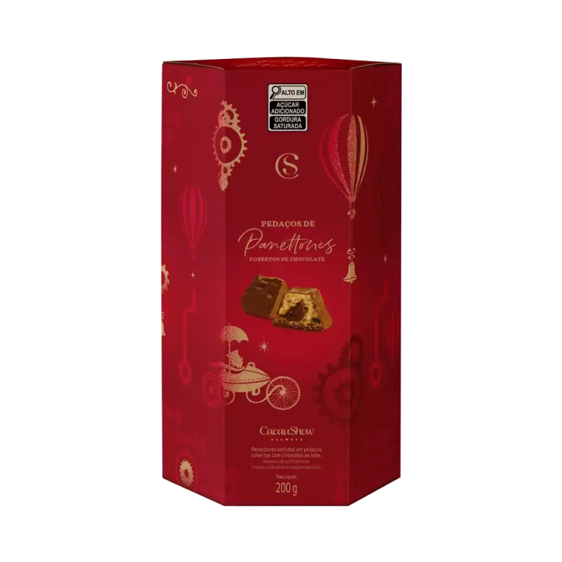 Pedaços de Panetones Sortidos 200g